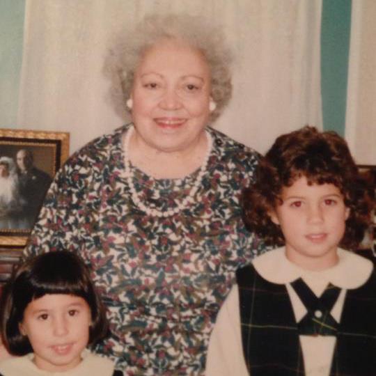 My little sister, Nuna and me... Little kid fro and all.